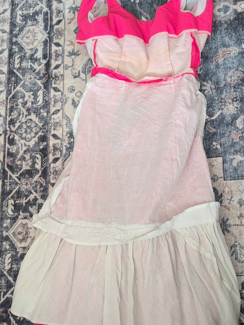 Vintage Handmade Prairie Cottage Dress - Picture 9 of 16